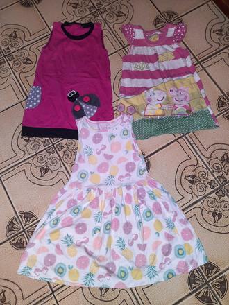 Dívčí šaty mix vel. 98 - 104, next,98