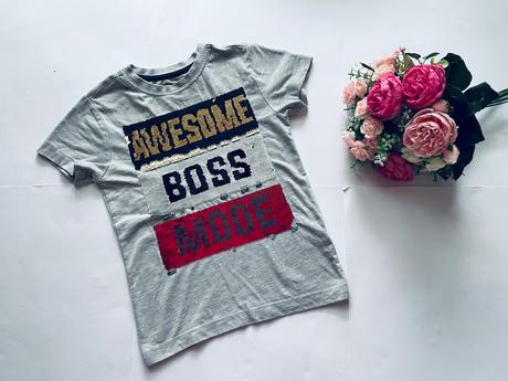 Triko s flitri - v. 4/5 let, bluezoo,110