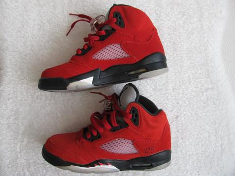 Tenisky nike air jordan 5 retro toro bravo raging, air jordan,36