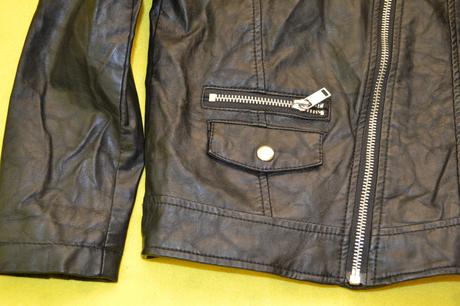 Dívčí kož.bunda h&m v.122, h&m,122