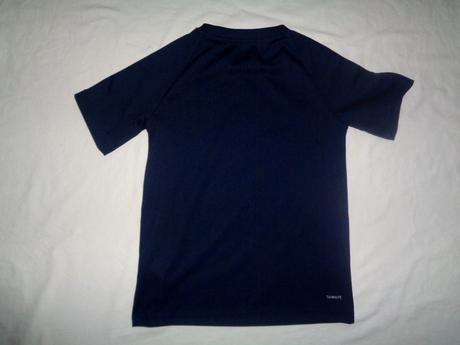 Tmavomodré funkční tričko adidas climalite, adidas,146
