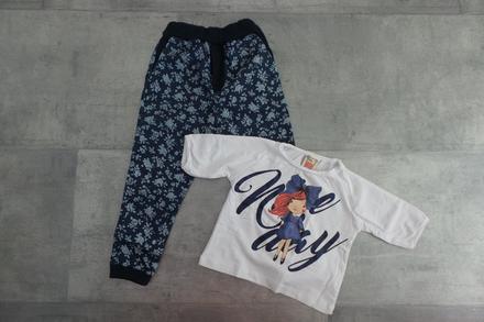 Souprava kalhot a trička mushi, 104