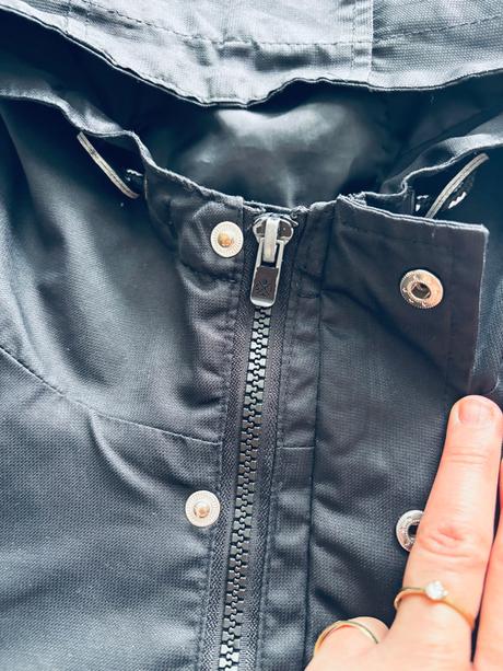 Bunda černá chlapecká jaro/podzim - v.12/13 let, 158