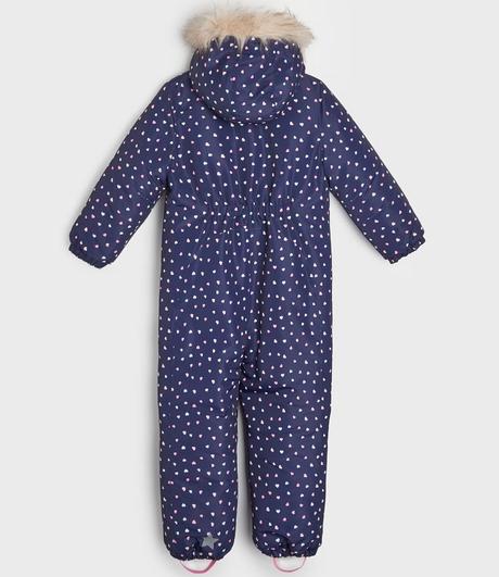 Srdíčková zimní kombinéza overal vel. 98, sinsay,98