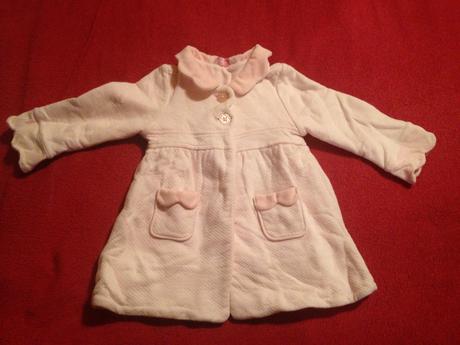 Dívčí kabát - kabátek mašličky, 68