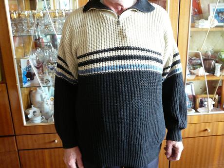 Pánský svetr green, green trees,xxl