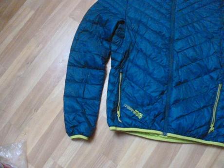 Péřová prošívaná bunda vel. s a dámská l, s