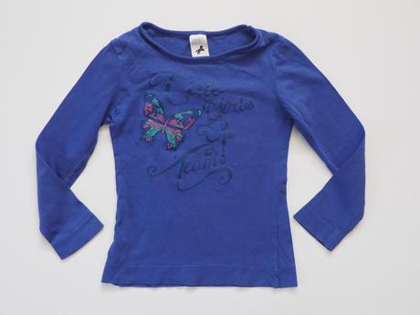 Tričko s dlouhým rukávem vel 104, palomino,104