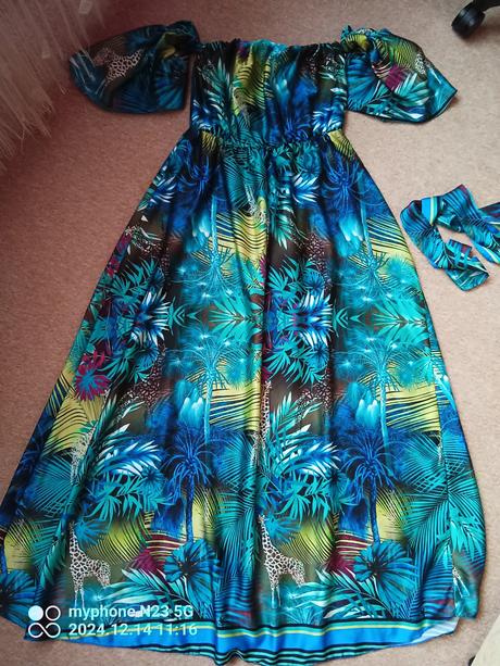 Šaty zn."blu royal" vel."m/l", m