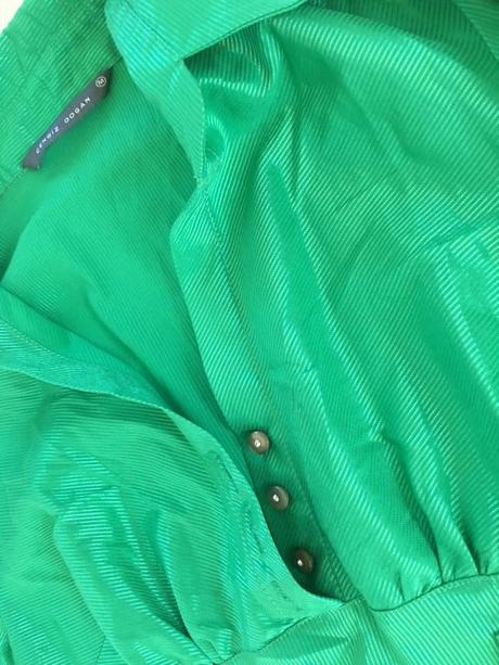 Lesk zelená halenka, vel s/m, gengiz dogan, s