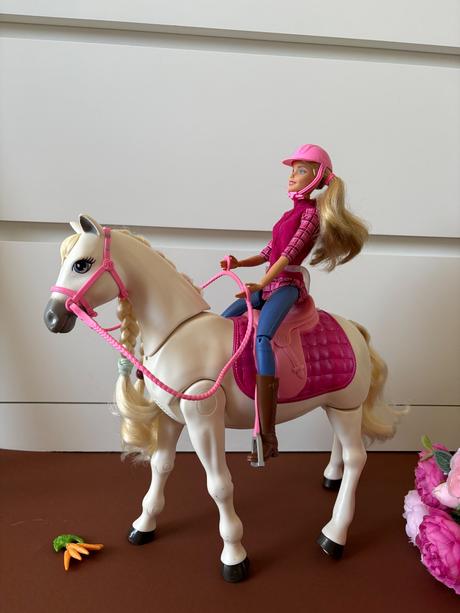 Mattel barbie kůň snů s panenkou barbie, 