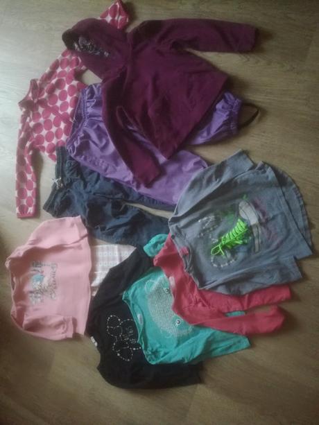 Sada oblečení pro holčičku vel. 98-116, 104–116