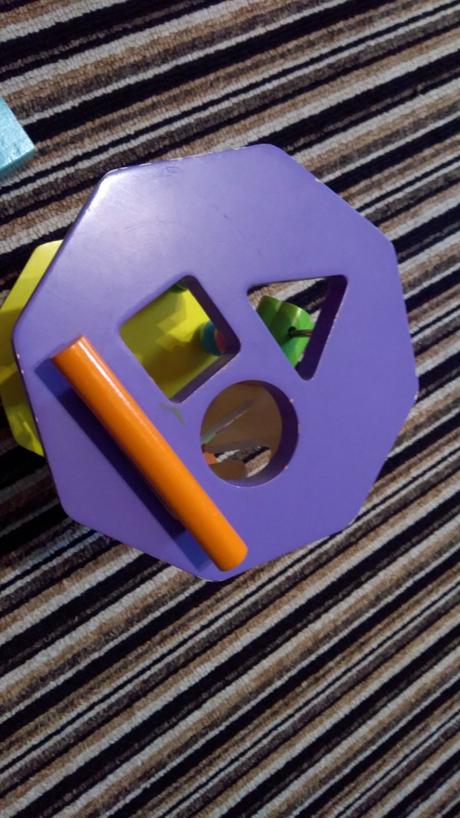 Dřevěná vkládačka, 