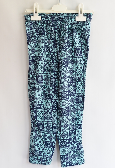 Kalhoty plátěné vel. 110, pepco,110