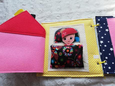 Velká quiet book doplnovaček,