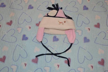 Teplá fleesová zimní čepice čepička beranice, 68