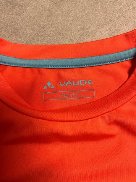 Tričko s uv ochranou vaude kids solaro 146/152, 146