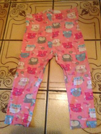 Dívčí legíny sovičky, sovy vel. 86 - 92, pepco,86