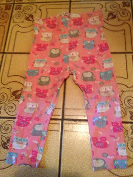 Dívčí legíny sovičky, sovy vel. 86 - 92, pepco,86