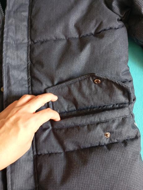 Úžasná dlouhá chlapecká zimní bunda, sinsay,152