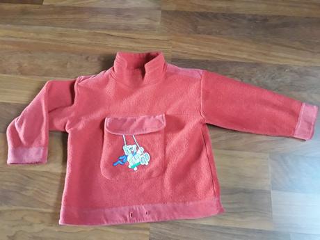 Flaušová mikča, vel 110, tik & tak,110