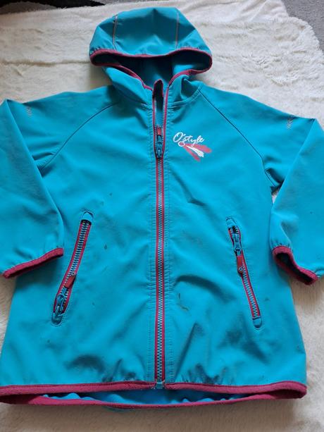 Softshellová bunda tučňák 7/8 let, 122