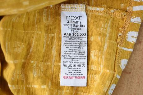 Tričko vel. 3 - 6 m, next,68