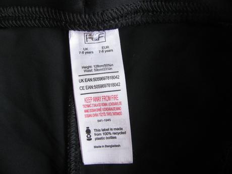 Černé chlapecké plavky, f&f,128