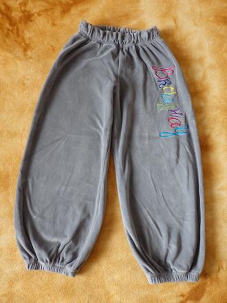 Flísové tepláčky pro holčičku, broadway,122