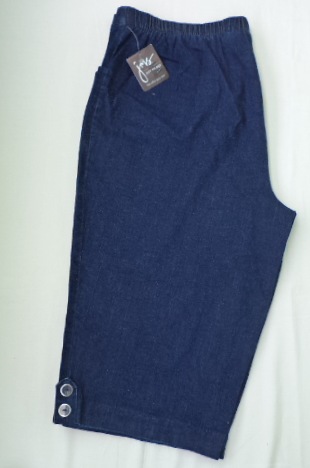 Dámské džíny 3/4 - xxl - strečové, xxl