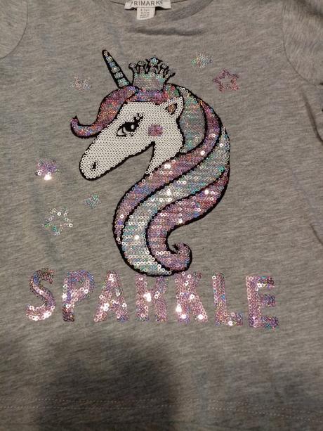 Tričko primark unicorn vel. 110/116, primark,116