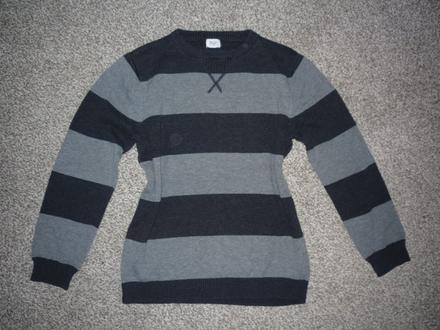 Lehký svetr vhodný ke košili vel 134-140,zn. f&f, f&f,134