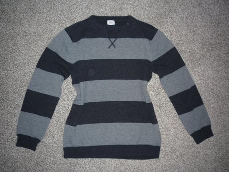 Lehký svetr vhodný ke košili vel 134-140,zn. f&f, f&f,134