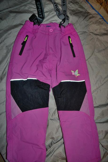 Teplé dívčí oteplovačky v.116, 116