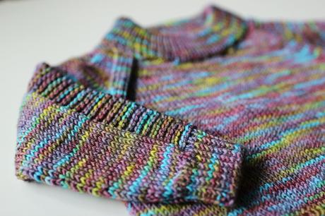 Barvený melírový svetřík vel. 74-80, 74 / 80