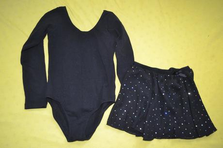 Cvičební gymnastický trikot na 4-6 let, 110 / 116 / 122