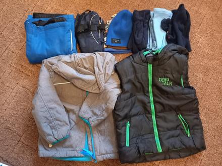 Balíček zimního oblečení na donošení 104, 104–116