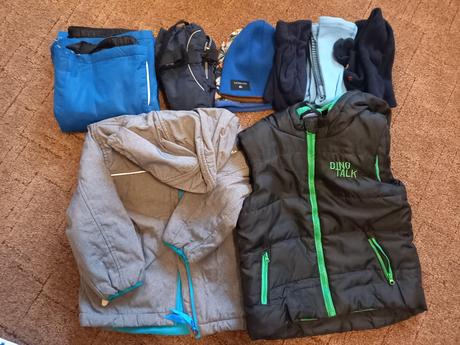 Balíček zimního oblečení na donošení 104, 104–116