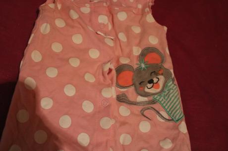 Letní overal myška a puntíky, 68