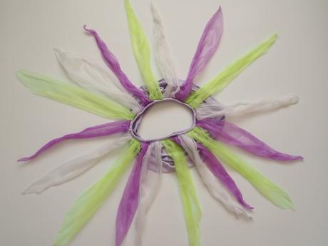 Tylová sukně na kostým víly vel 116, 