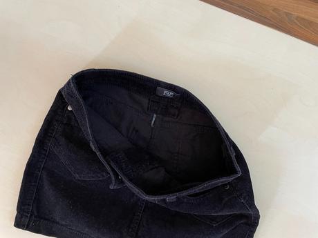 Manžestrová minisukně, vel není cca xs, ff, f&f,xs