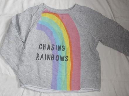 Po115. suprová duhová mikina 11-12 let, next,152