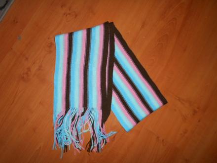 Barevná šála, s
