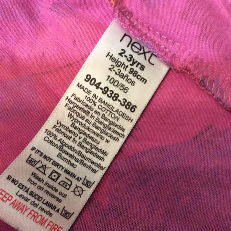 Bavlněné pestré šaty next, next,98