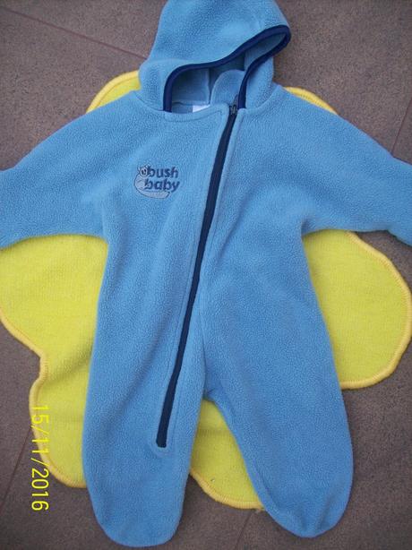 Fleesový teplý overal, 68