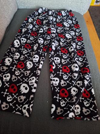 Dětské fleesové kalhoty vel. 8-9 let., 128