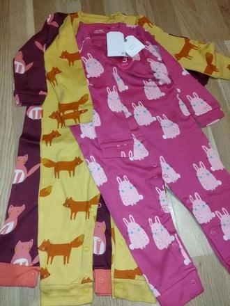 3x overal, overálky s lišky, se zvířátky 86 next, lindex,86