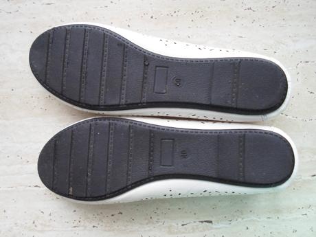 Bílé boty baleríny, 40