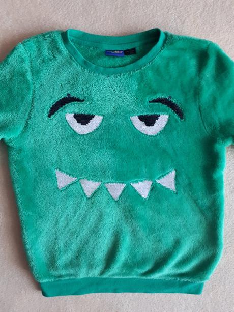 Dětská fleesová mikina, mikinka, 110/116, lupilu, lupilu,110