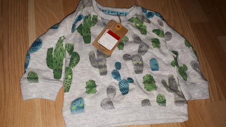 Šedá mikina vel. 68, 68